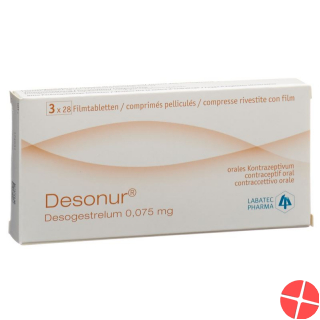 Desonur Filmtabletten 75mcg 3x 28 Stück