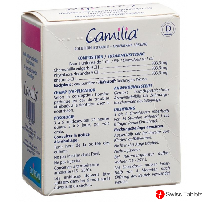 Camilia Lösung 30 Unidos 1ml buy online