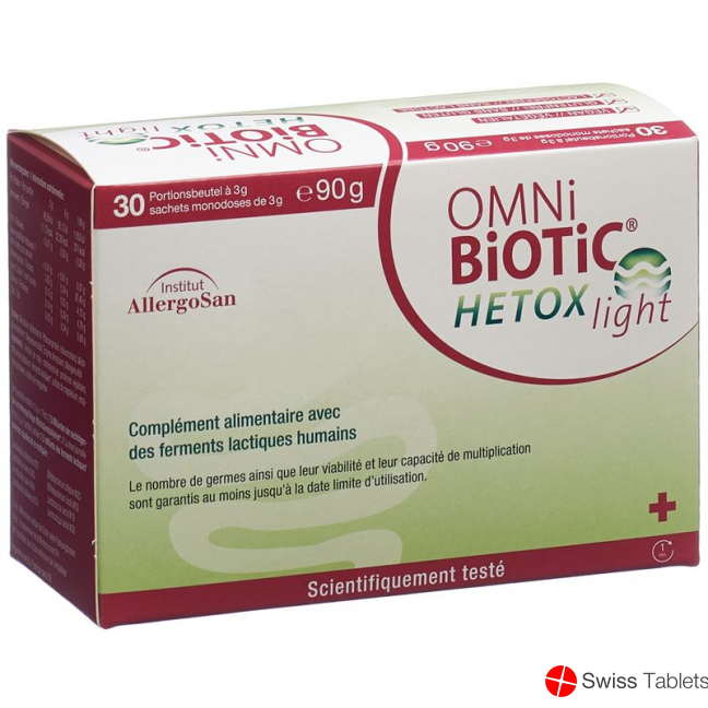 Omni-Biotic Hetox light powder 30x 3g buy online