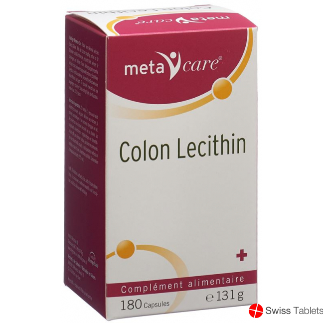 Meta Care Colon Lecithin Kapseln (neu) 180 Stück buy online