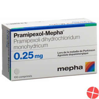 Pramipexol Mepha Tabletten 0.25mg 100 Stück