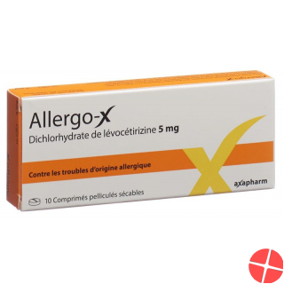 Allergo-x Filmtabletten 5mg 10 Stück
