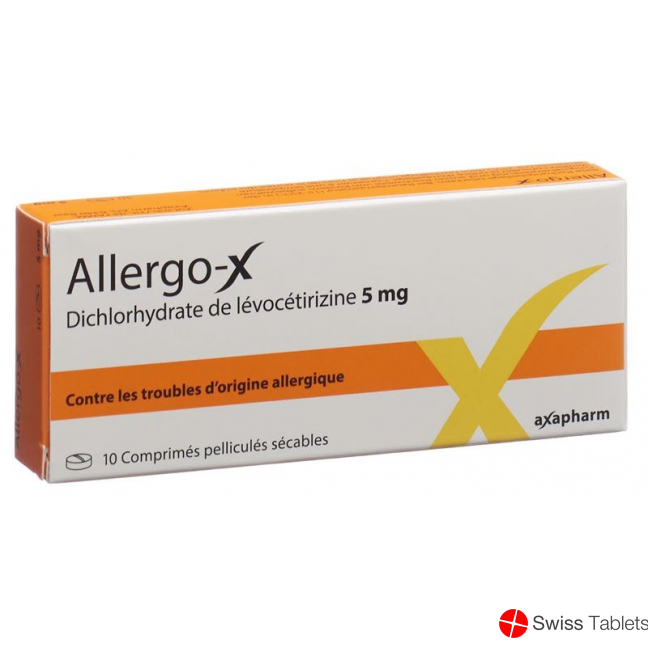 Allergo-x Filmtabletten 5mg 10 Stück buy online