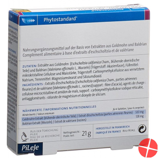 Phytostandard Gold Poppy- Valerian Tablets 30 Pieces