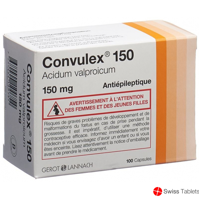 Convulex Kapseln 150mg 100 Stück buy online