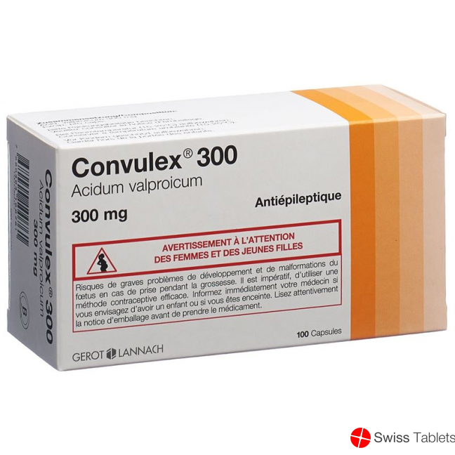 Convulex Kapseln 300mg 100 Stück buy online