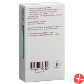 Glyxambi Filmtabletten 10mg/5mg 30 Stück