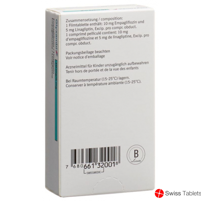 Glyxambi Filmtabletten 10mg/5mg 30 Stück buy online