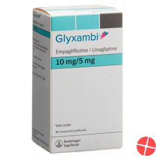 Glyxambi Filmtabletten 10mg/5mg 90 Stück