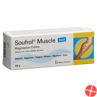 Soufrol Muscle Magnesium Cool Cream 120ml