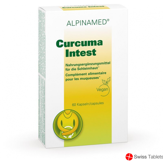 Alpinamed Curcuma Intest Capsules 60 pieces buy online
