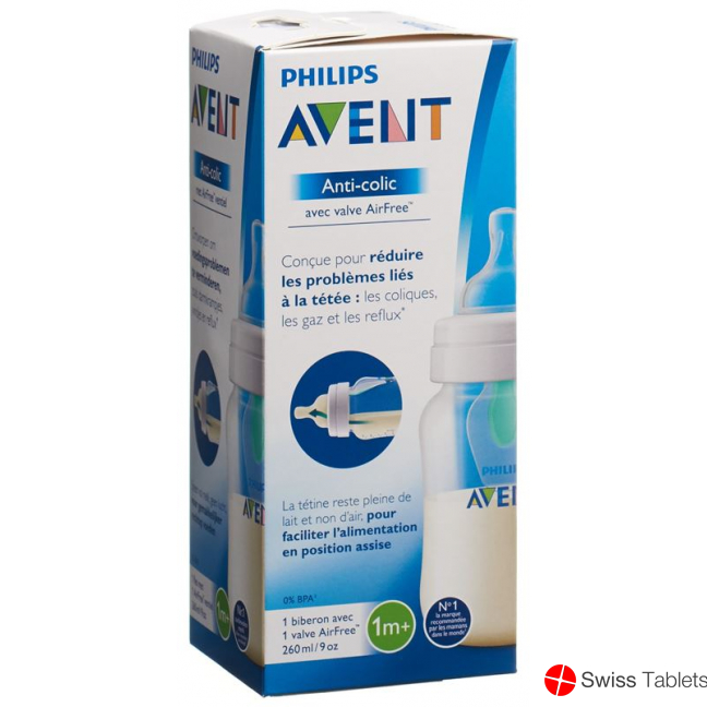 Avent Philips Anti-Colic Flasch 260ml Airfree Vent buy online