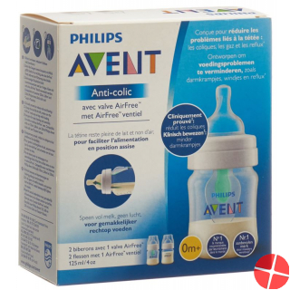 Avent Philips Anti-Colic Flasche 125ml Airfree 2 Stück