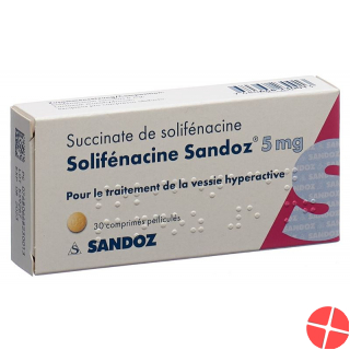 Solifenacin Sandoz Filmtabletten 5mg 30 Stück