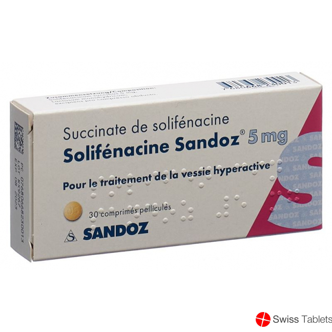 Solifenacin Sandoz Filmtabletten 5mg 30 Stück buy online