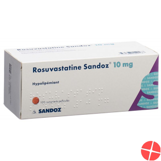 Rosuvastatin Sandoz Filmtabletten 10mg (neu) 100 Stück