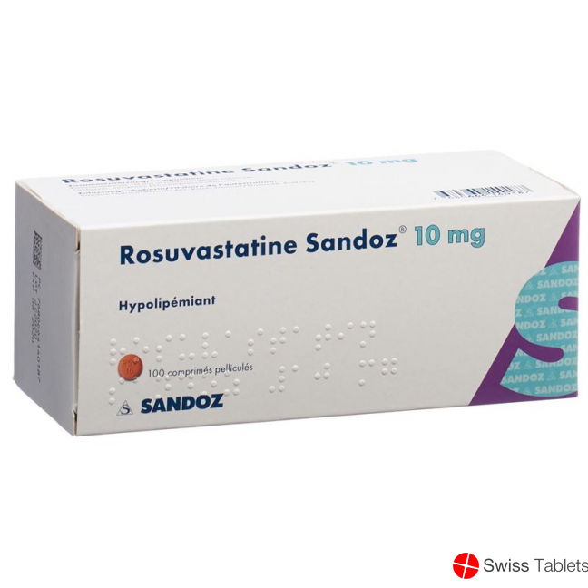 Rosuvastatin Sandoz Filmtabletten 10mg (neu) 100 Stück buy online