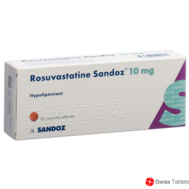 Rosuvastatin Sandoz Filmtabletten 10mg (neu) 50 Stück buy online