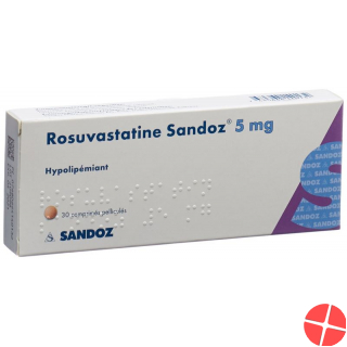 Rosuvastatin Sandoz Filmtabletten 5mg (neu) 30 Stück