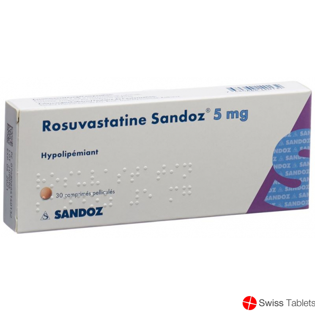 Rosuvastatin Sandoz Filmtabletten 5mg (neu) 30 Stück buy online