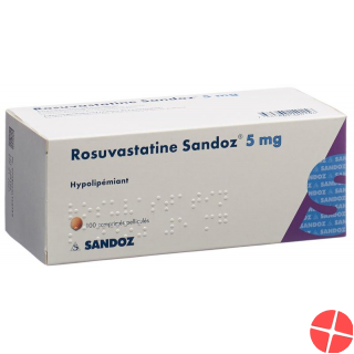 Rosuvastatin Sandoz Filmtabletten 5mg (neu) 100 Stück