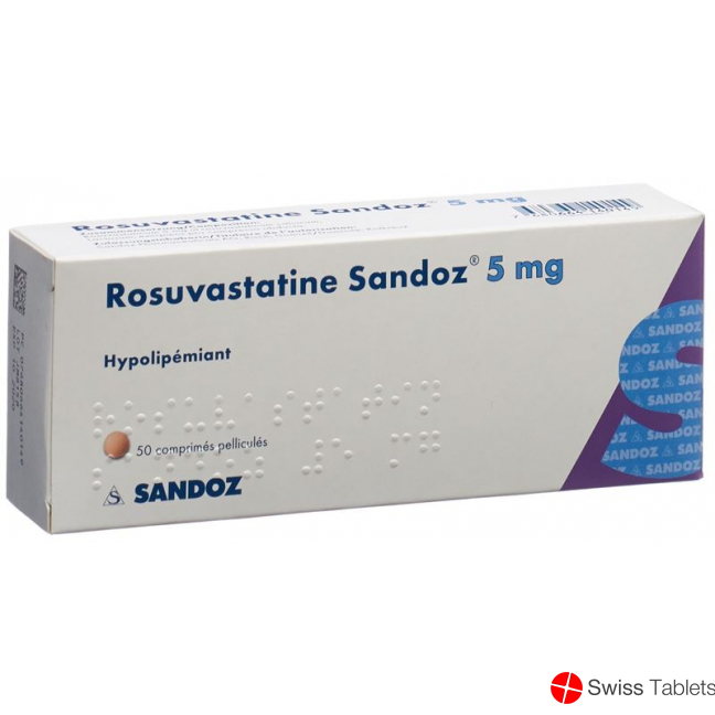Rosuvastatin Sandoz Filmtabletten 5mg (neu) 50 Stück buy online