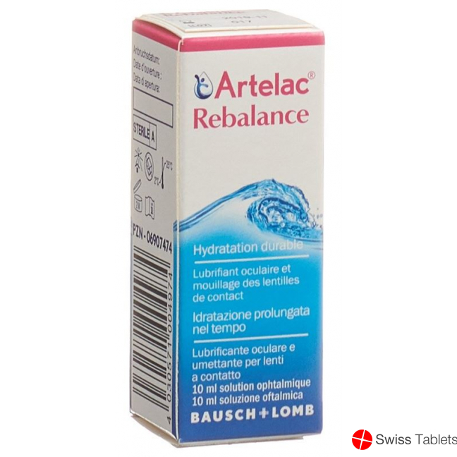 Artelac Rebalance Augentropfen Flasche 10ml buy online