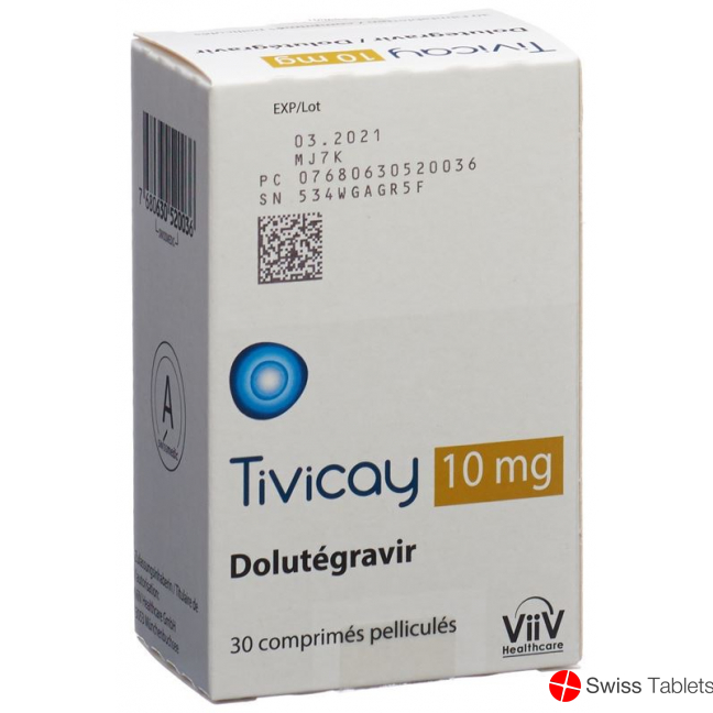 Tivicay Filmtabletten 10mg Flasche 30 Stück buy online