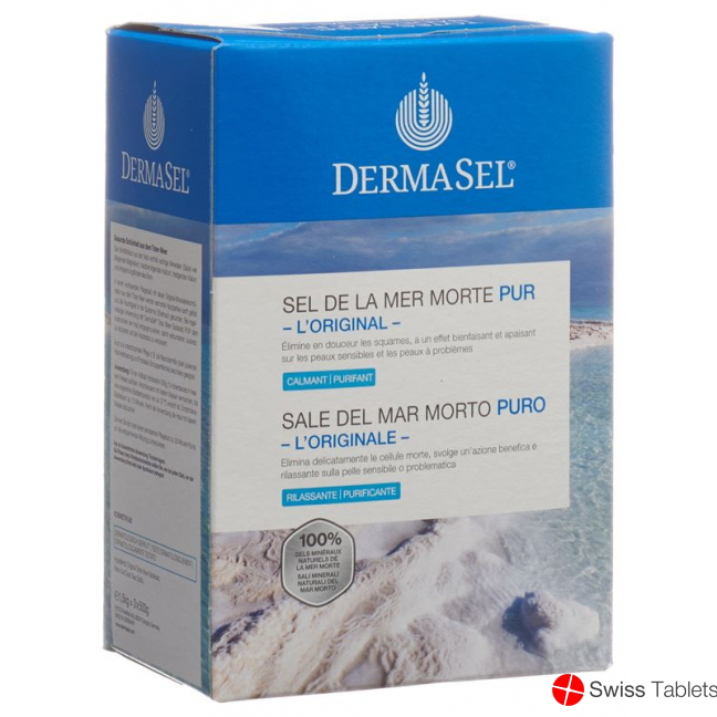 DermaSel Bath Salts Pure Bag 1.5kg buy online