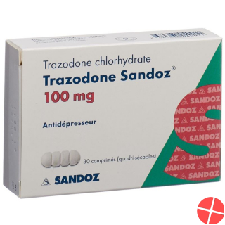 Trazodon Sandoz Tabletten 100mg 30 Stück