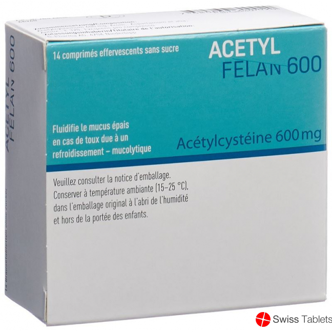 Acetylfelan Brausetabletten 600mg Dose 14 Stück buy online