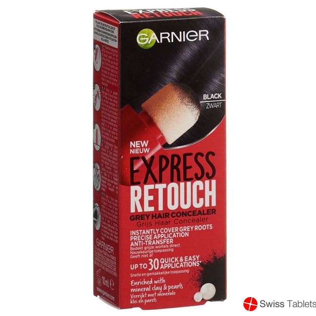 Garnier Express Retouch 1 Black 10ml buy online