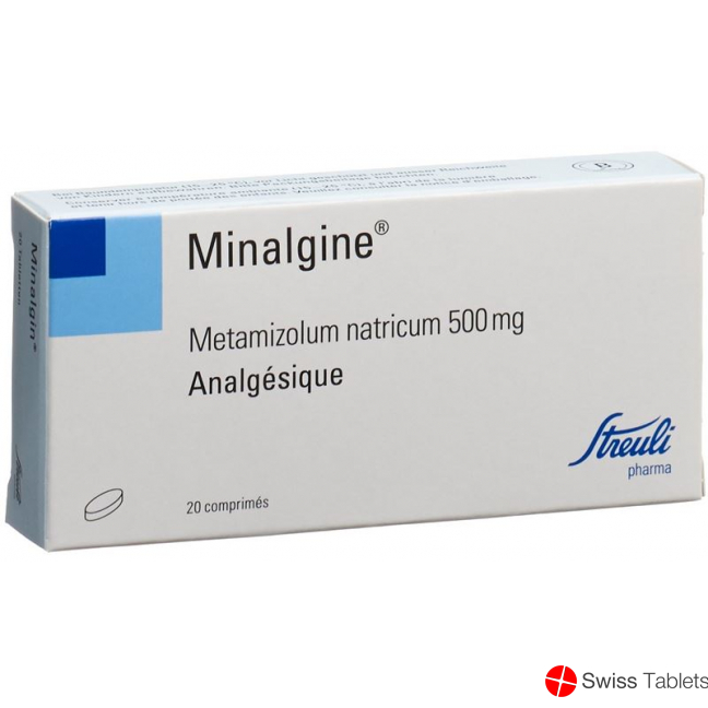 Minalgin Tabletten 500mg Oval 20 Stück buy online