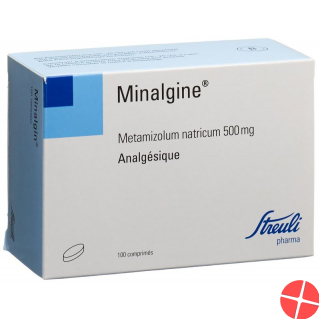 Minalgin Tabletten 500mg Oval 100 Stück