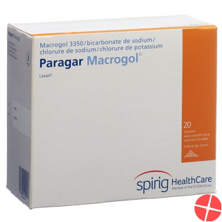 Paragar Macrogol Pulver Beutel 20 Stück
