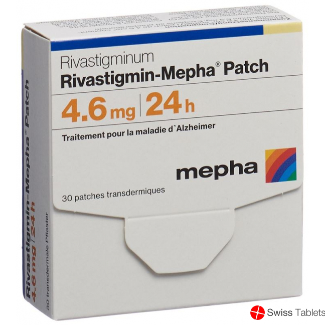 Rivastigmin Mepha Patch 4.6 Mg/24h 30 Stück buy online