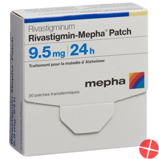 Rivastigmin Mepha Patch 9.5 Mg/24h 30 Stück