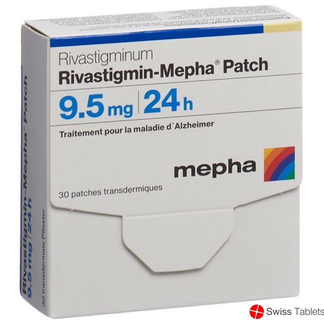 Rivastigmin Mepha Patch 9.5 Mg/24h 30 Stück buy online
