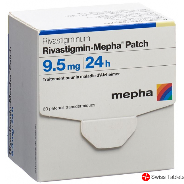 Rivastigmin Mepha Patch 9.5 Mg/24h 60 Stück buy online