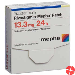Rivastigmin Mepha Patch 13.3 Mg/24h 30 Stück