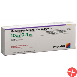 Methotrexat Mepha Rheuma/derm 10mg/0.4ml