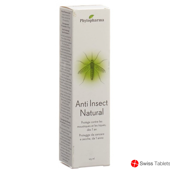 Phytopharma Anti Insect Natural Spray 125ml buy online