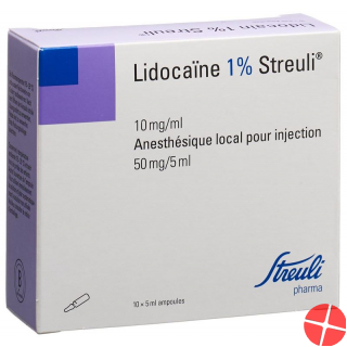 Lidocain Streuli 1% O Kons 10 Ampullen 5ml