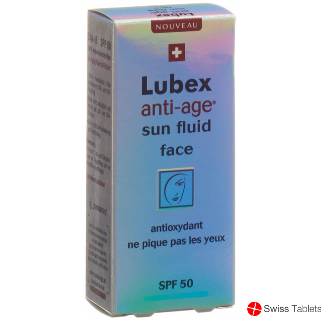 Lubex Anti-Age Sun Fluid Face SPF 50 Flasche 30ml buy online