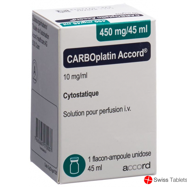 Carboplatin Accord 450mg/45ml Durchstechflasche 45ml buy online