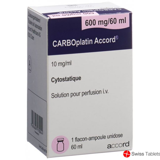 Carboplatin Accord 600mg/60ml Durchstechflasche 60ml buy online