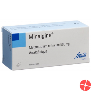 Minalgin Tabletten 500mg Oval 50 Stück