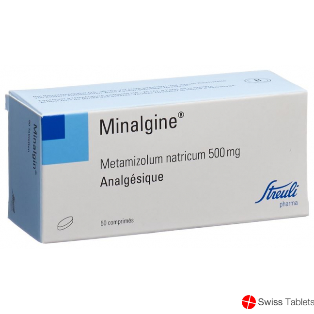 Minalgin Tabletten 500mg Oval 50 Stück buy online