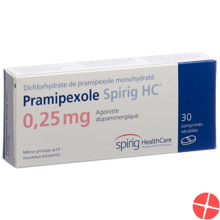 Pramipexol Spirig HC Tabletten 0.25mg (neu) 30 Stück