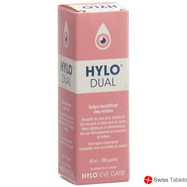 Hylo-Dual Eye drops bottle 10ml buy online